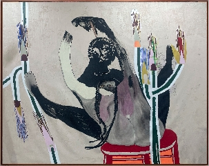 Virginia Chihota, kana makanditarisa Mwari munoonei (when you look at me God what do you see), 2024, Courtesy of the artist and Tiwani Contemporary. Photography by Deniz Guzel.